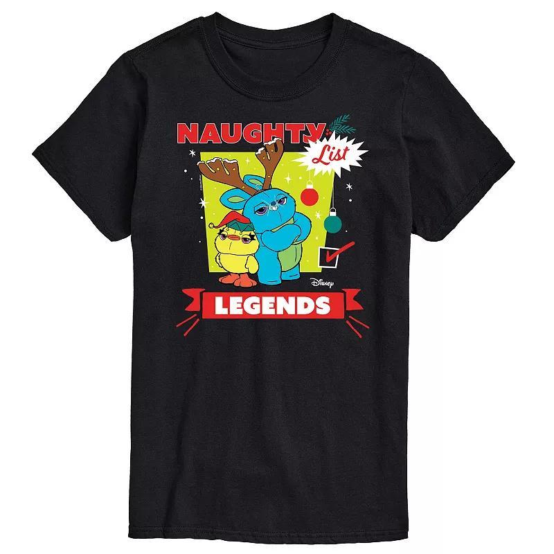 Disney / Pixars Toy Story Mens Naughty List Legends Graphic Tee Product Image