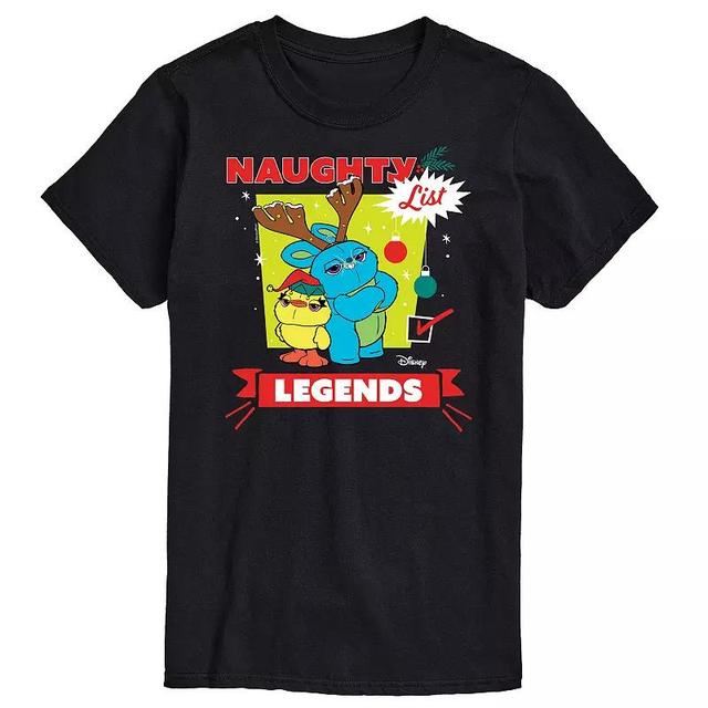 Disney / Pixars Toy Story Mens Naughty List Legends Graphic Tee Product Image