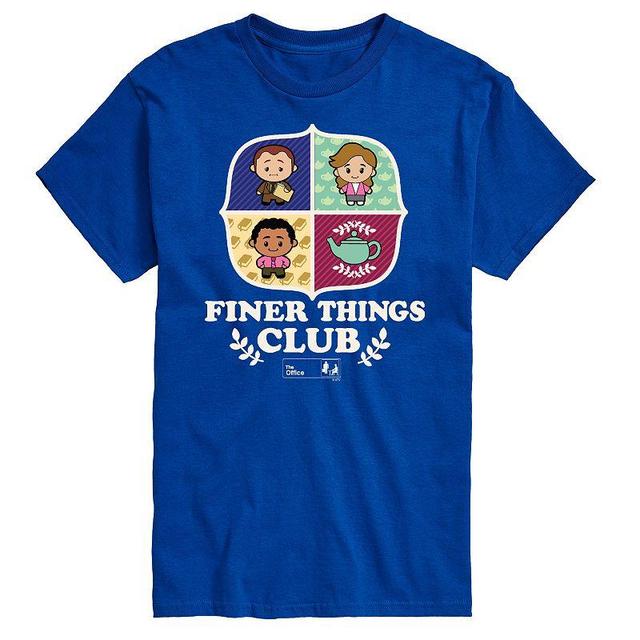 Big & Tall The Office Finer Things Graphic Tee, Mens Product Image