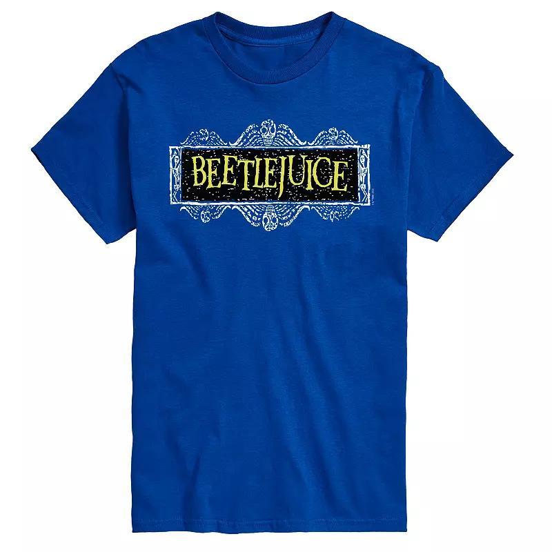 Big & Tall Beetlejuice Logo Graphic Tee, Mens Product Image