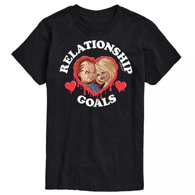 Big & Tall Chucky Relationship Goals Graphic Tee, Mens Product Image