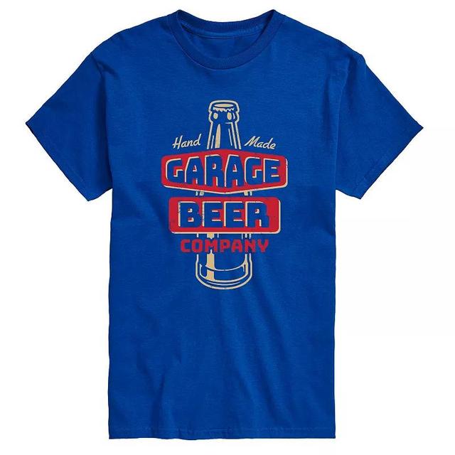 Mens Garage Beer Co Tee Blue Product Image