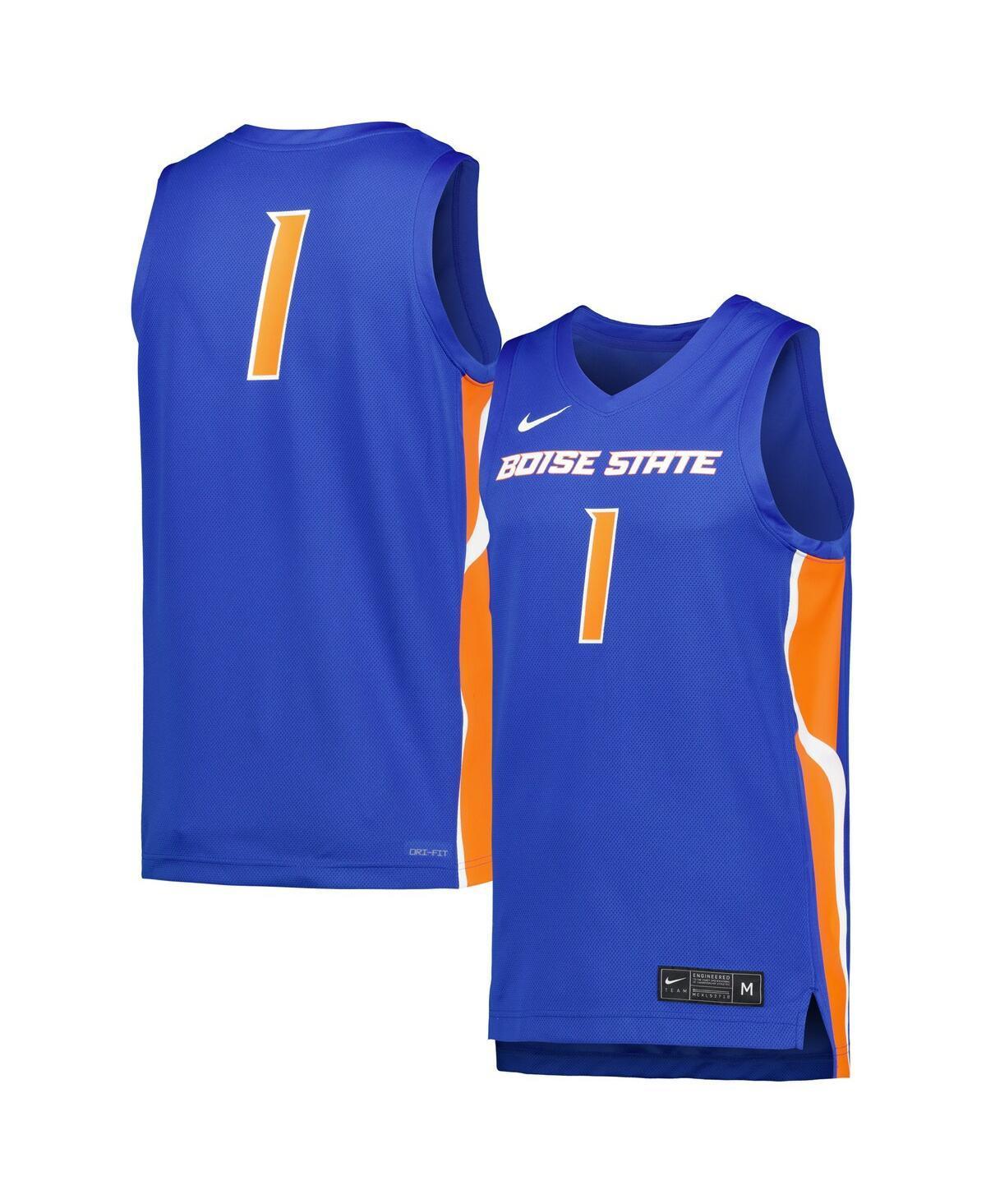 Mens Nike Royal Boise State Broncos Replica Basketball Jersey - Royal Product Image