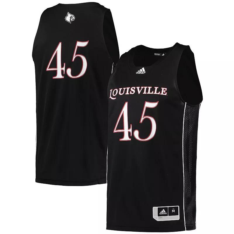 Mens adidas #45 Louisville Cardinals Swingman Basketball Jersey Product Image