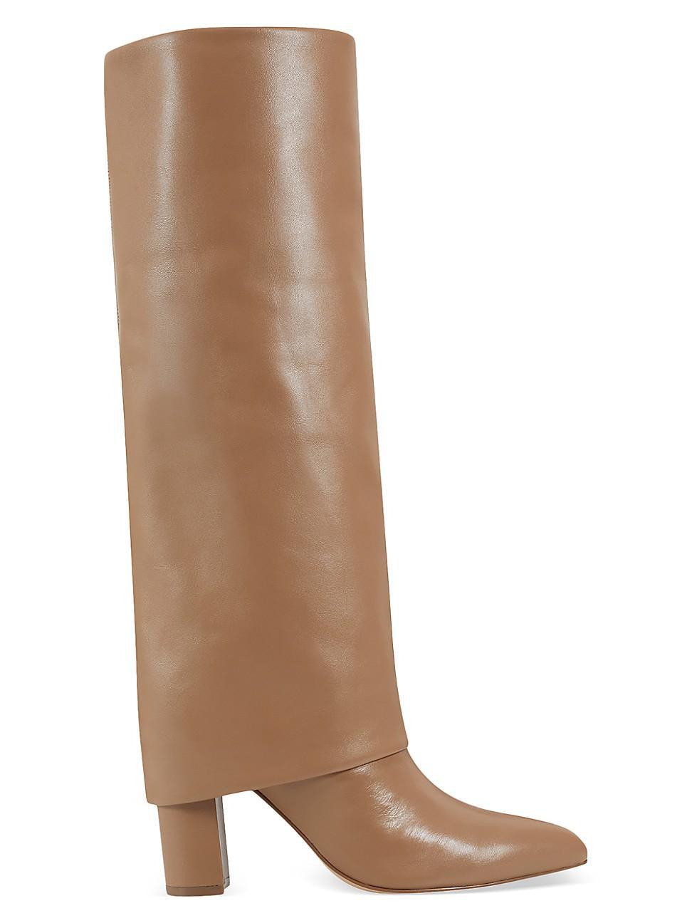 Womens Leina 77MM Leather Sheath Tall Boots Product Image