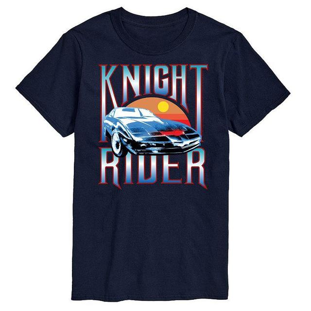 Big & Tall Knight Rider Graphic Tee, Mens Blue Product Image