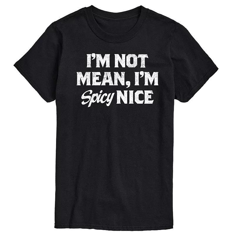 Mens Spicy Nice Graphic Tee Product Image