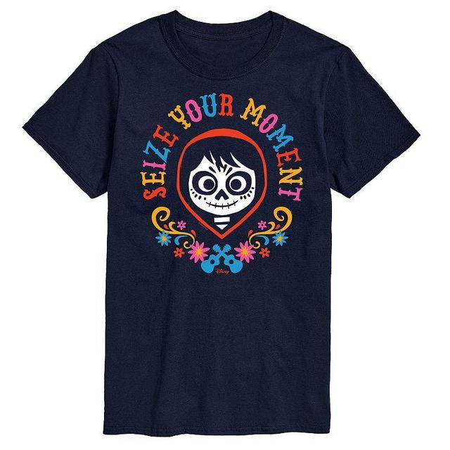 Big & Tall Disney Coco Seize Your Moment Tee, Mens Blue Product Image