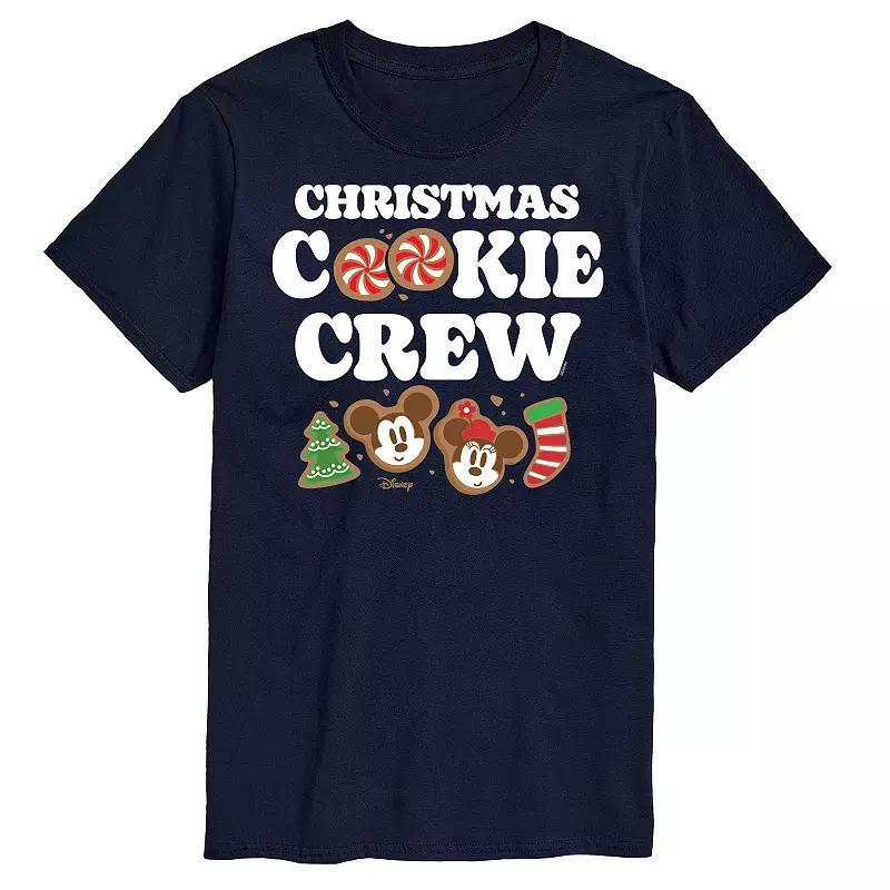 Disneys Big & Tall Christmas Cookie Crew Graphic Tee, Mens Product Image