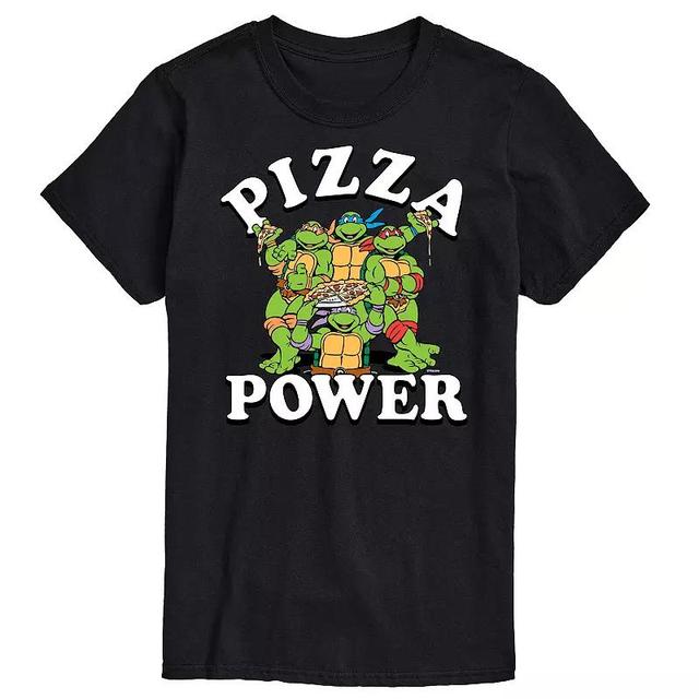 Big & Tall TMNT Pizza Power Graphic Tee, Mens Product Image