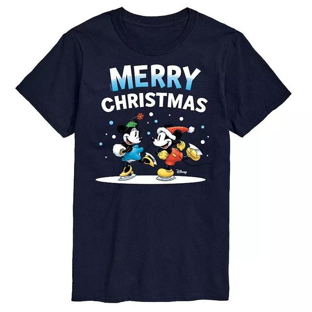 Disneys Big & Tall Merry Christmas Graphic Tee, Mens Product Image