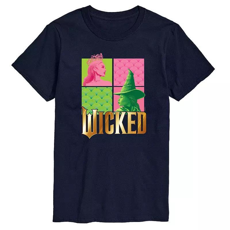 Mens Wicked Glinda & Elpha Grid Graphic Tee Product Image