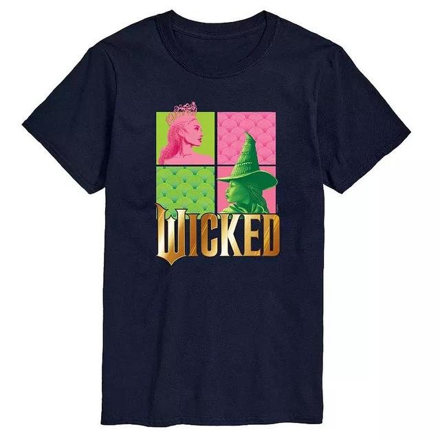 Mens Wicked Glinda & Elpha Grid Graphic Tee Product Image