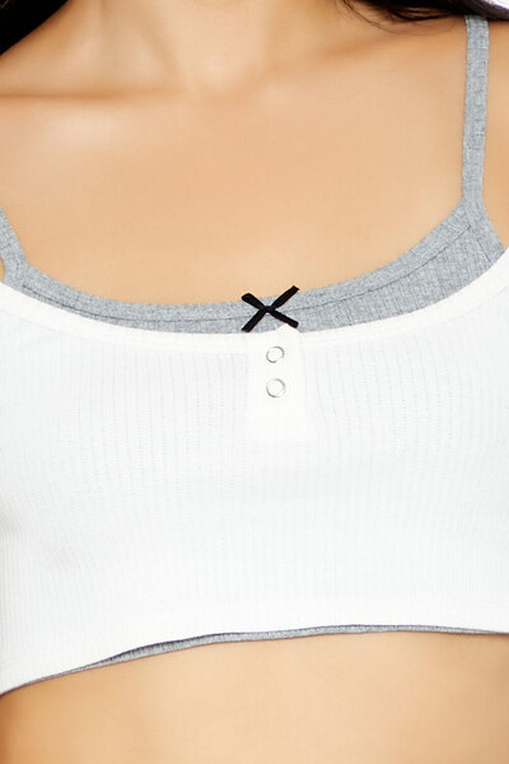 Bow Combo Cropped Cami | Forever 21 Product Image