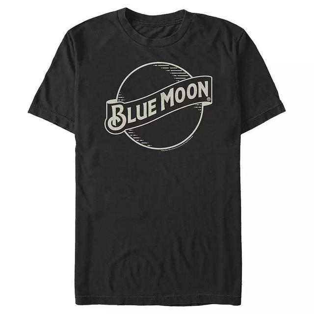 Mens Blue Moon Logo Graphic Tee Product Image