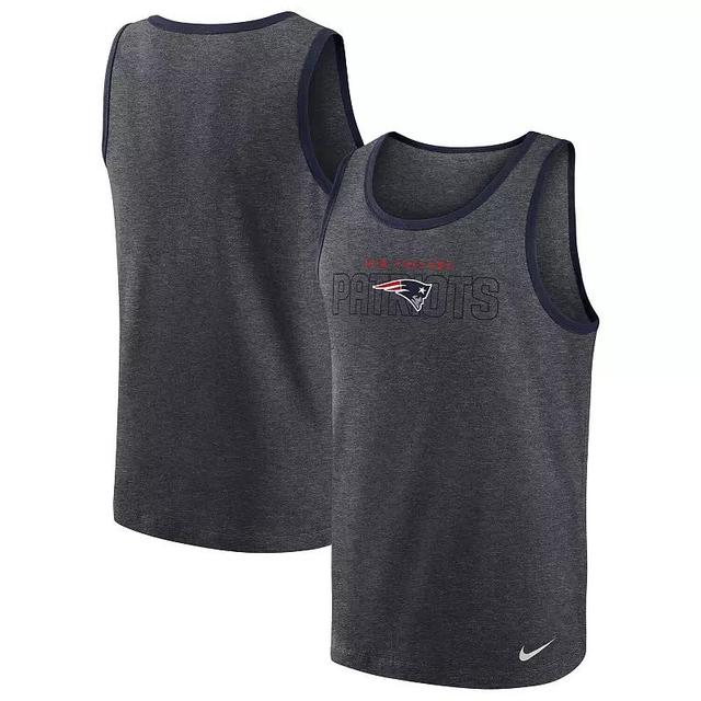 Mens Nike Heathered Charcoal Seattle Seahawks Tri-Blend Tank Top Product Image