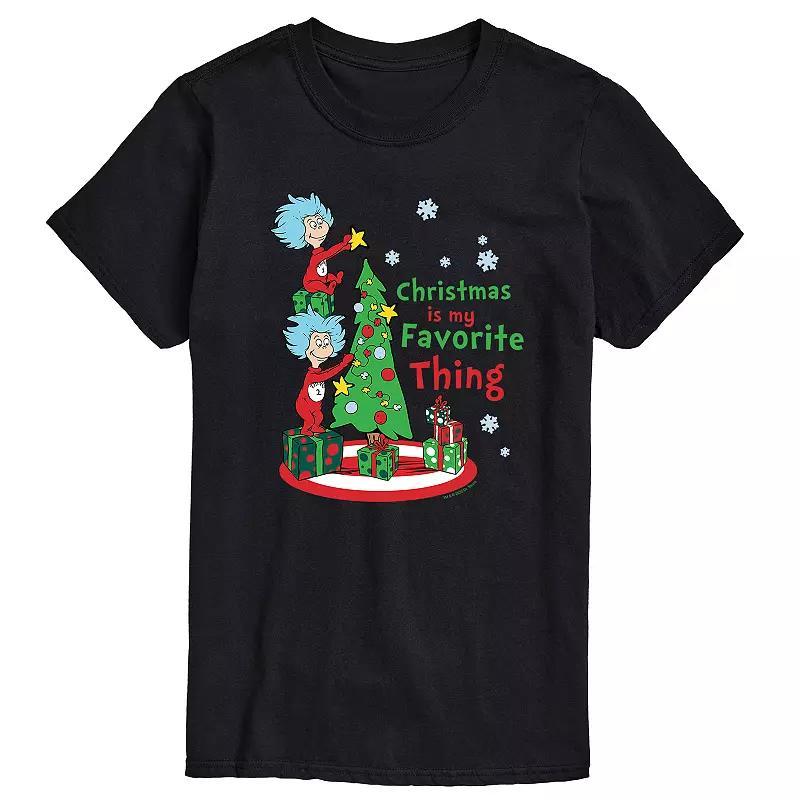 Mens Dr. Seuss Christmas is my Favorite Thing Tee Product Image