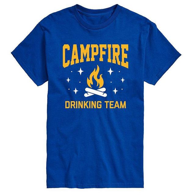 Big & Tall Campfire Drinking Team Graphic Tee, Mens Product Image