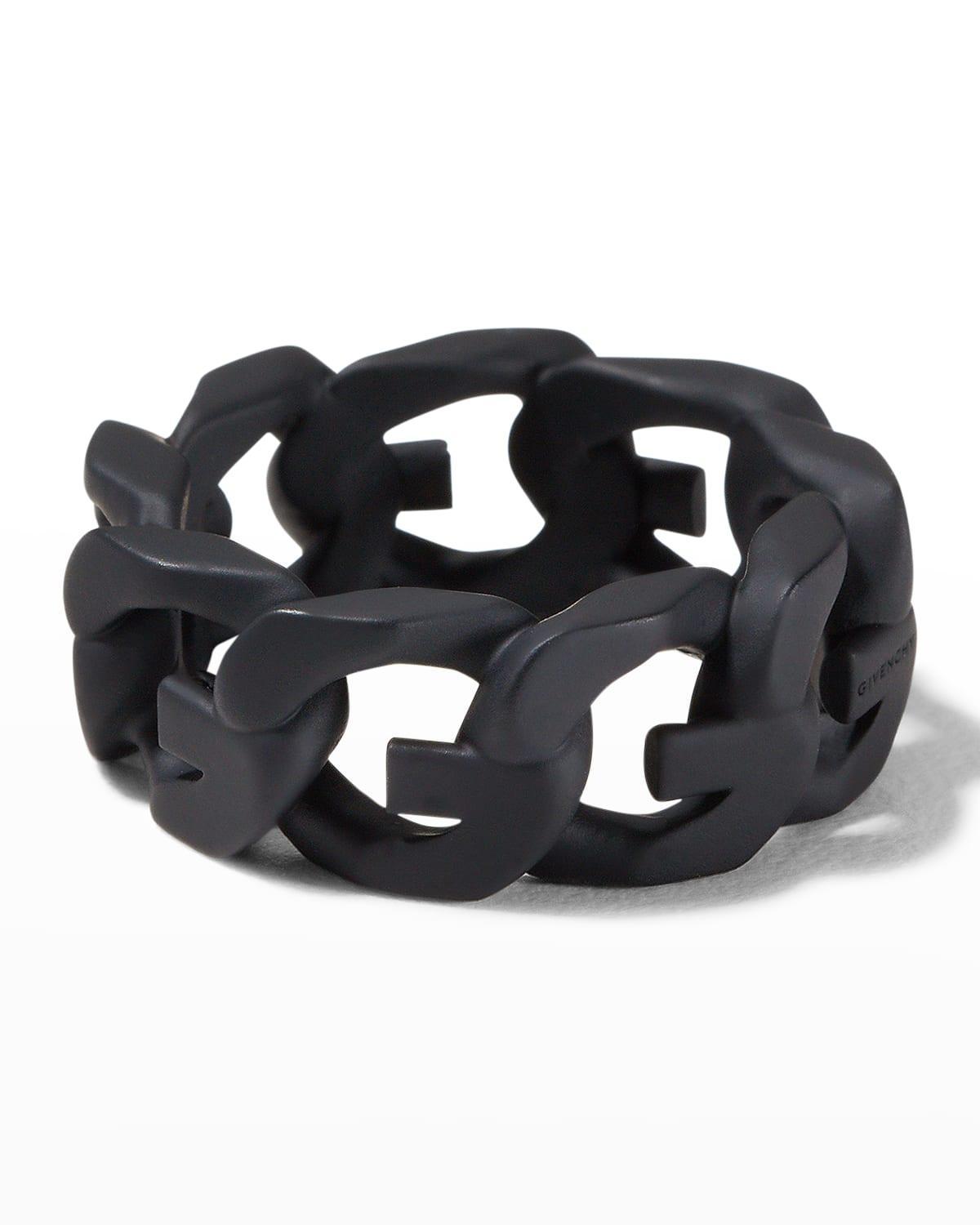 Mens G-Chain Enamel Ring Product Image