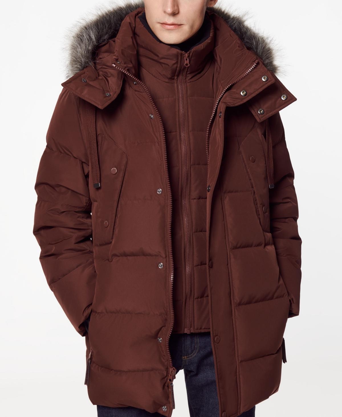 Marc New York #double;Gattica#double; Faux-Fur-Trimmed Hooded Ski Parka Coat Product Image