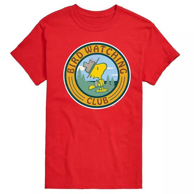 Mens Peanuts Bird Watching Graphic Tee Product Image