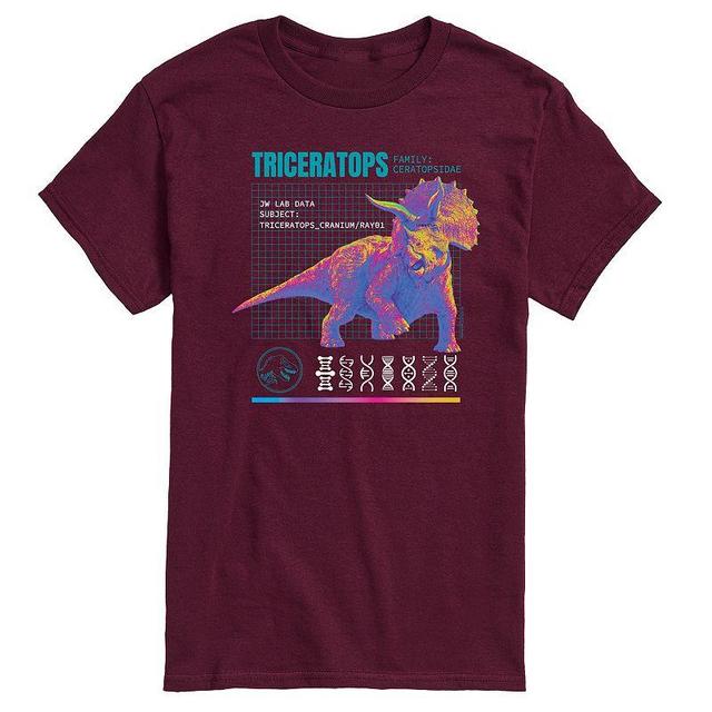 Mens Jurassic World Triceratops Graphic Tee Product Image