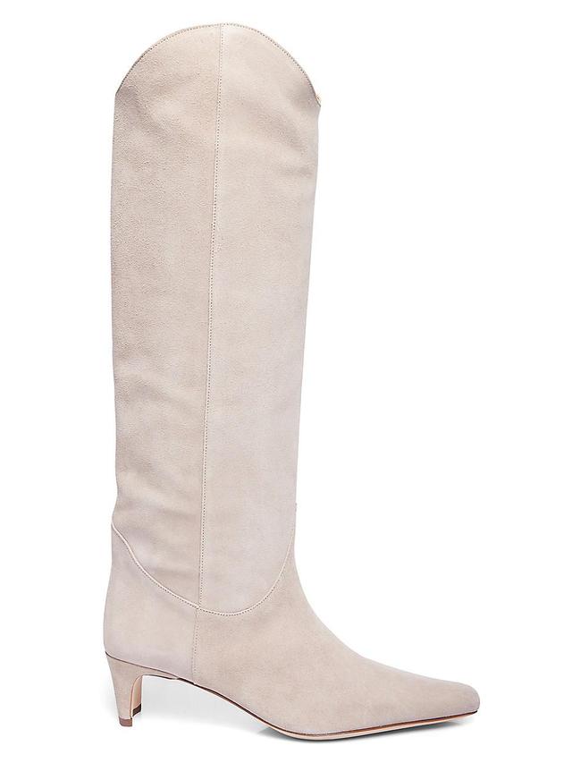 Womens Western Suede Wally Boots Product Image