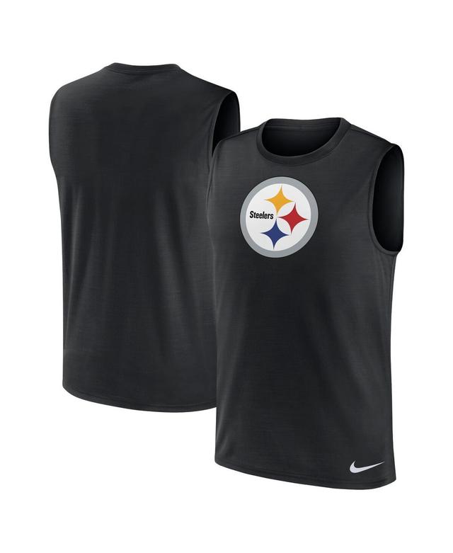 Mens Nike Pittsburgh Steelers Blitz Legend Muscle Perform Tank Top Product Image