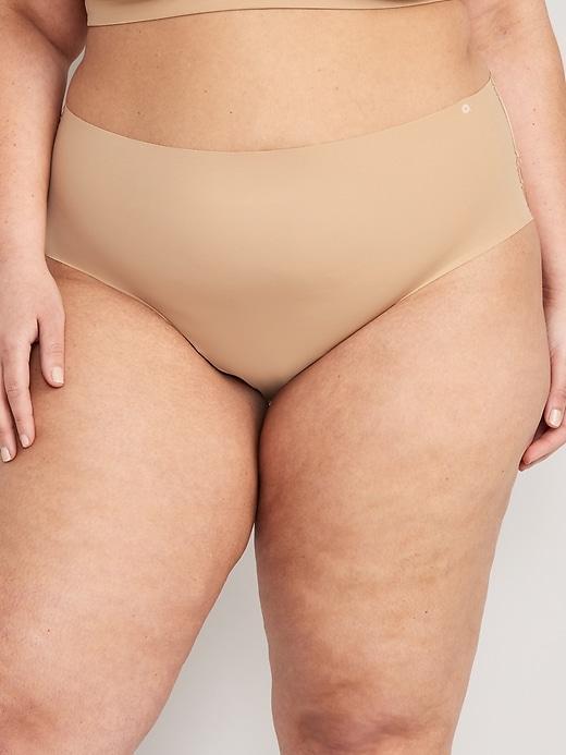 High-Waisted No-Show Brief Underwear Product Image