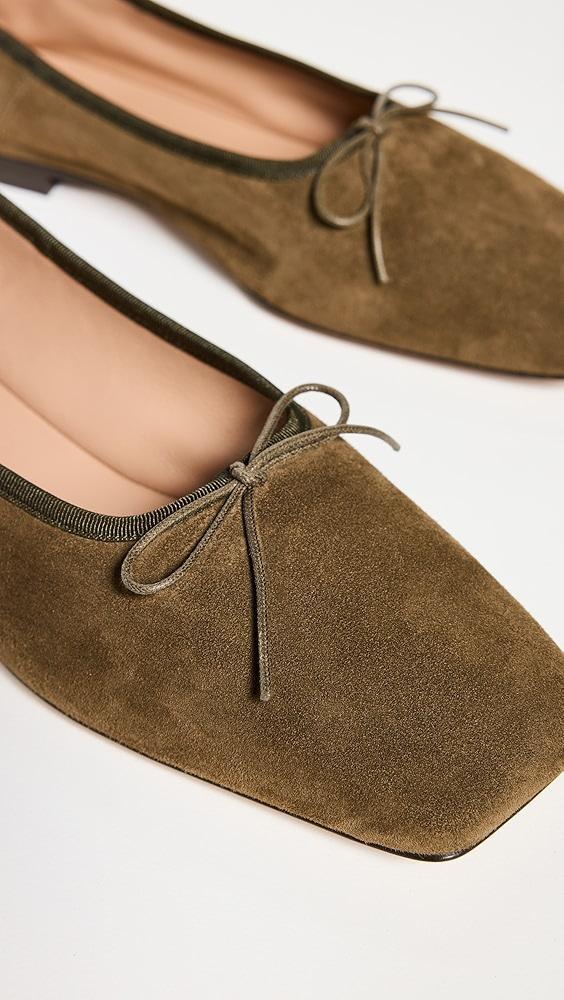 Mansur Gavriel Square Toe Ballerina Flats | Shopbop Product Image