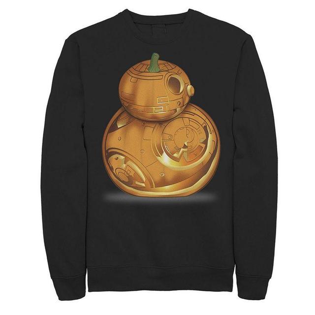 Mens Star Wars BB-8 Pumpkin Carving Halloween Sweatshirt Product Image