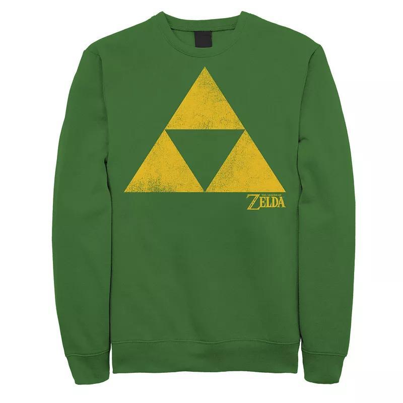 Mens Nintendo Legend of Zelda Classic Iconic Triforce Sweatshirt Product Image