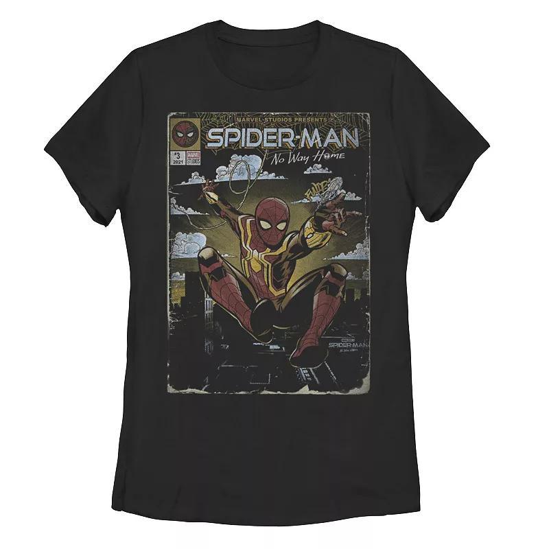 Juniors Marvel Spider-Man No Way Home Arachnidian Avenger Comic Tee, Girls Product Image