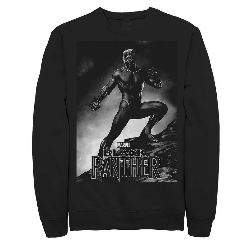 Mens Marvel Panther Movie Shadow Cliff Stance Sweatshirt Product Image