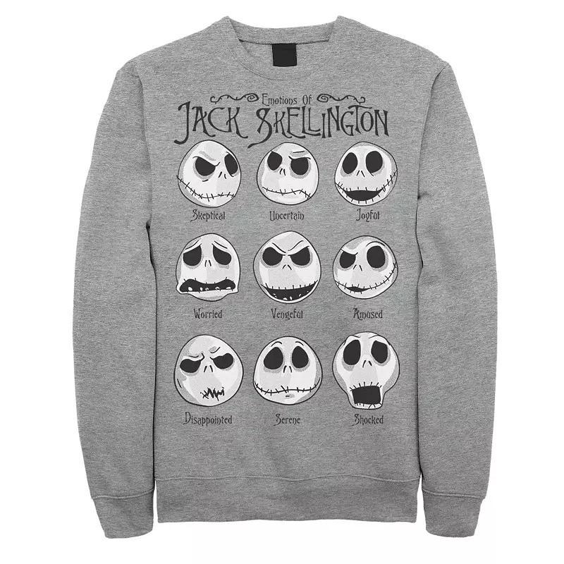 Mens Disney The Nightmare Before Christmas Emotional Jack Sweatshirt Product Image