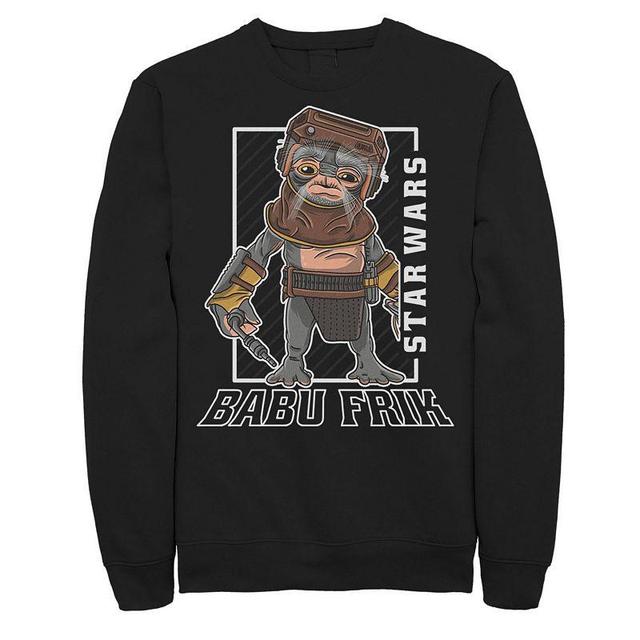 Mens Star Wars The Rise Of Skywalker Babu Frik Portrait Sweatshirt Product Image