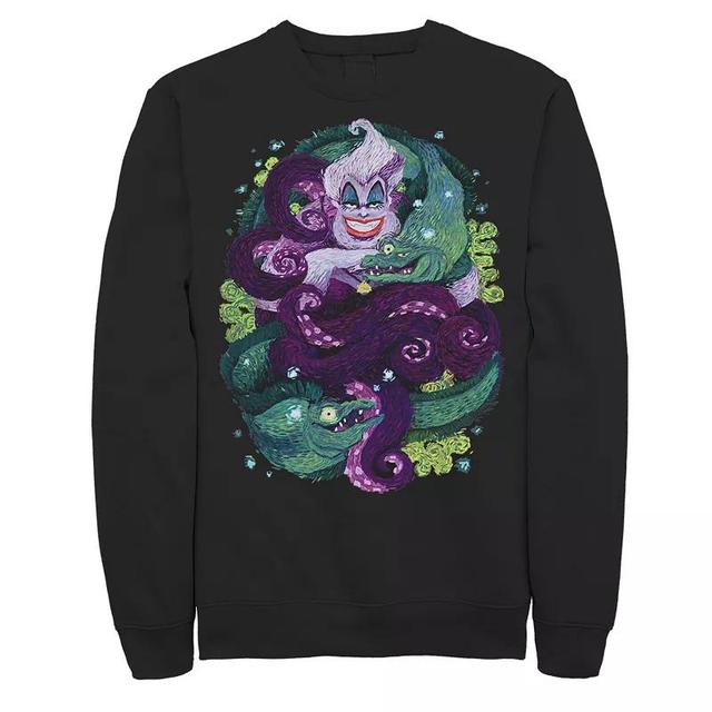 Disneys The Little Mermaid Ursula Mens Sea Witch Painting Sweatshirt Product Image