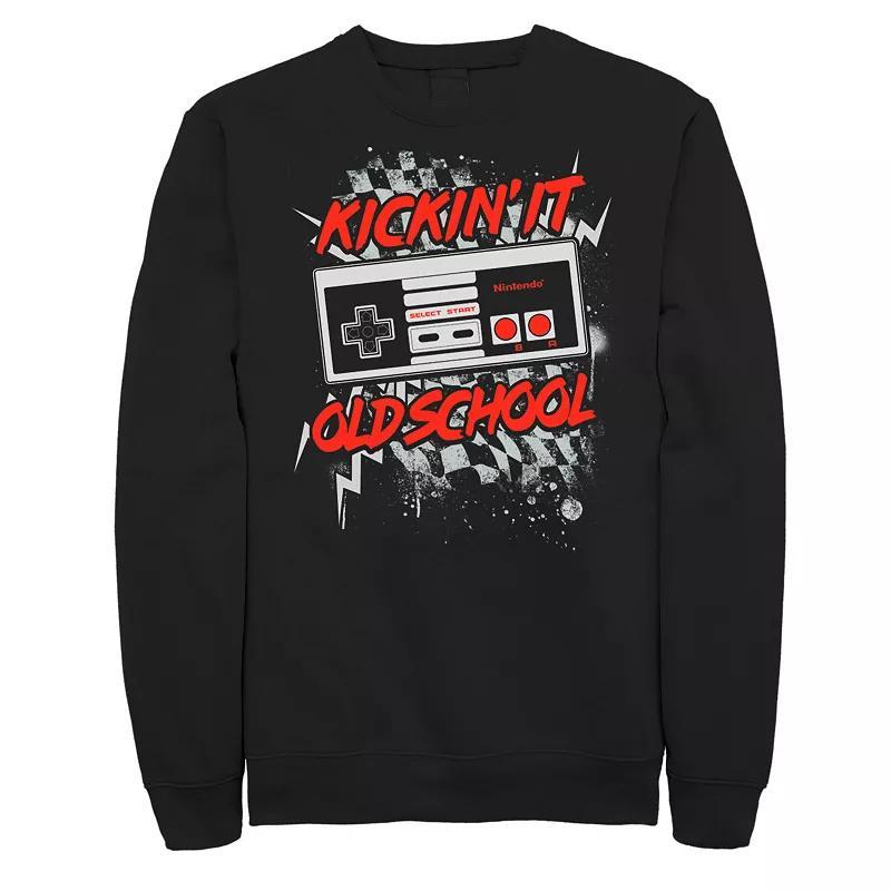 Mens Nintendo Old School NES Controller Sweatshirt Product Image