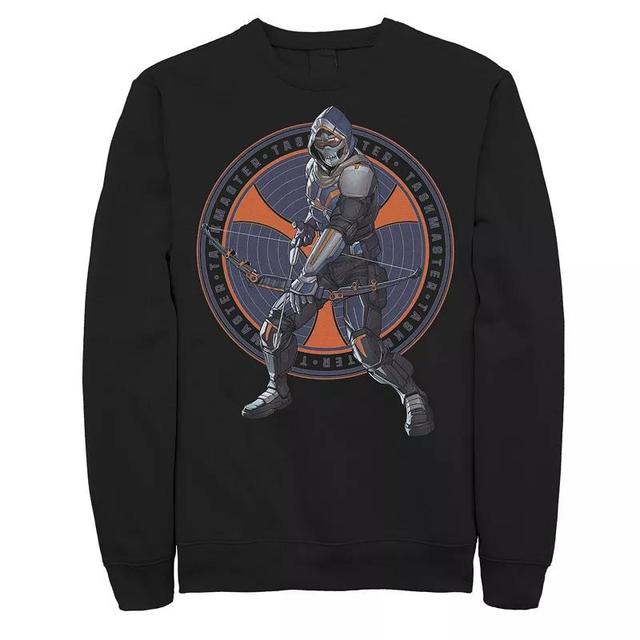 Mens Marvel Widow TaskMaster Coin Portrait Sweatshirt Product Image