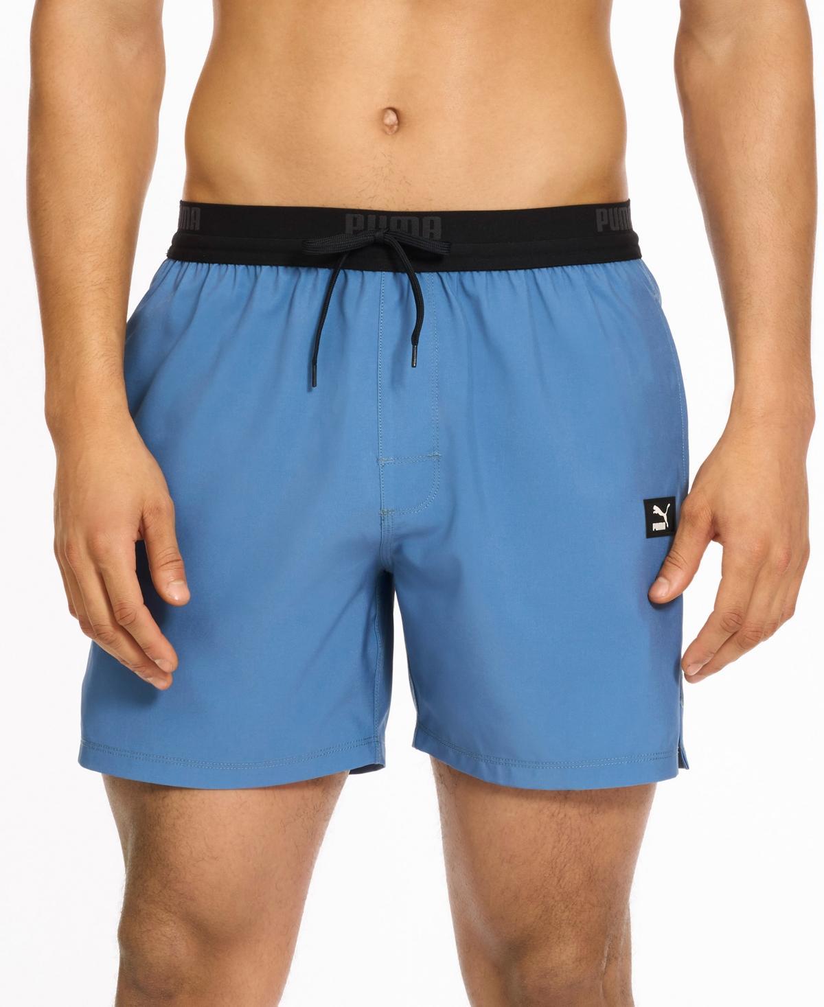 Puma Mens 5-1/2 Swim Tech Trunks Product Image