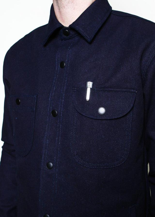 Service Shirt // 15oz Indigo Selvedge Canvas Product Image