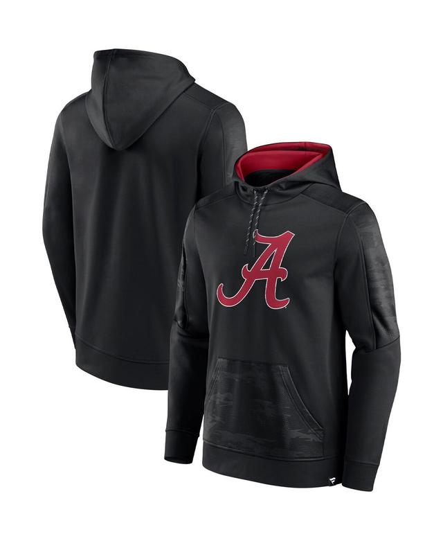 Mens Fanatics Black Alabama Crimson Tide On The Ball Pullover Hoodie Product Image