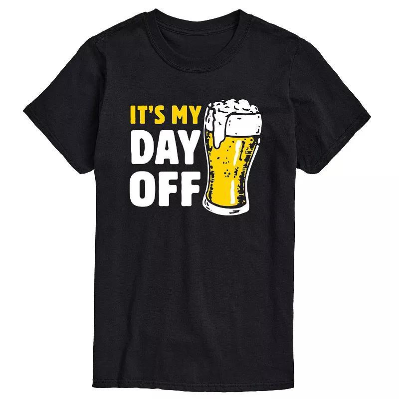 Big & Tall Its My Day Off Graphic Tee, Mens Product Image