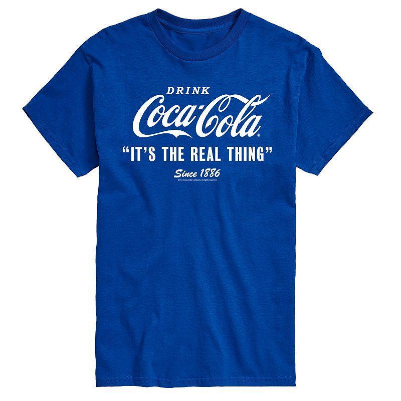 Mens Coca-Cola its the Real Thing Graphic Tee Product Image