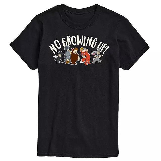 Disneys Peter Pan Mens No Growing Up Graphic Tee Product Image