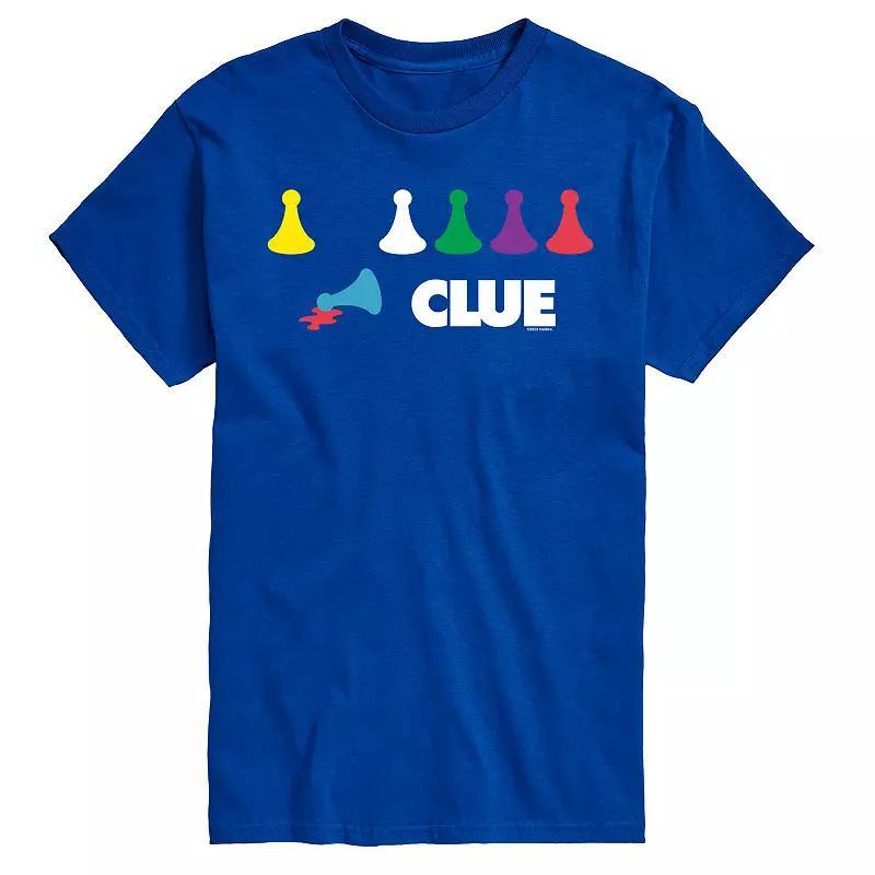 Big & Tall Clue Game Pieces Graphic Tee, Mens Product Image