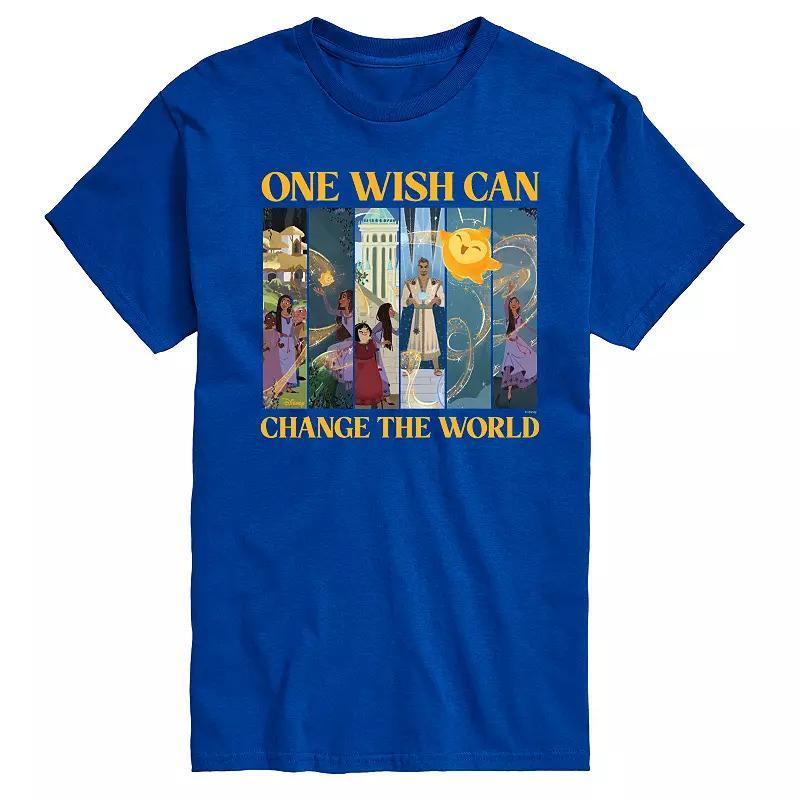 Disneys Wish Mens One Wish Graphic Tee Product Image