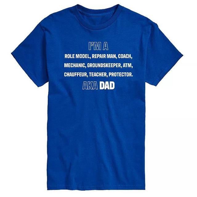 Mens Im A Dad List Graphic Tee Heather Grey Product Image