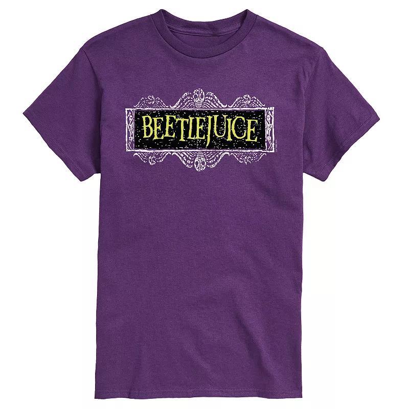 Big & Tall Beetlejuice Logo Graphic Tee, Mens Product Image