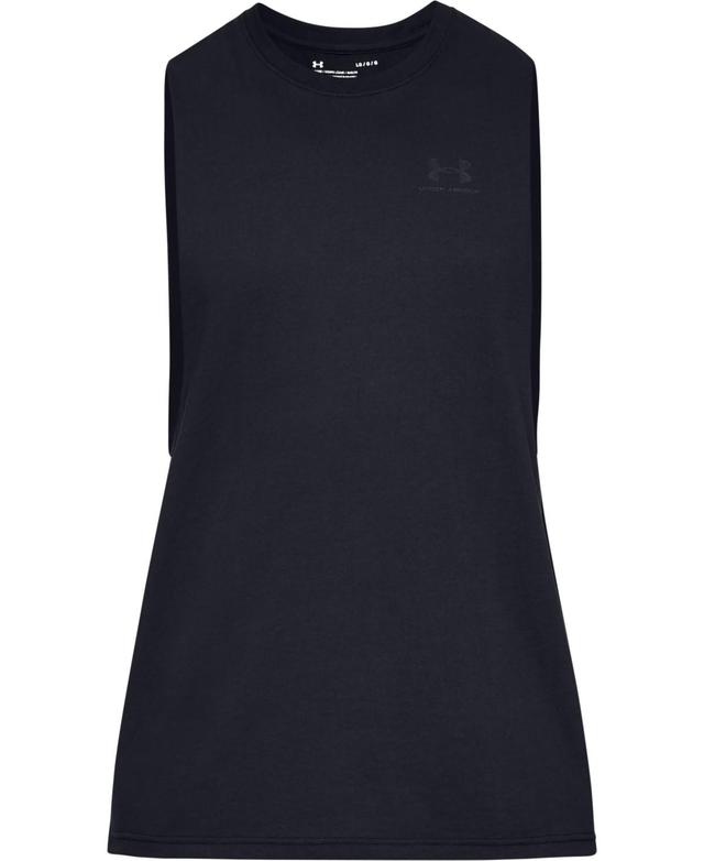 Mens Under Armour Left Chest Cut-Off Tank Product Image